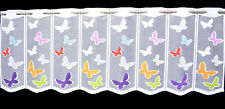 Schmetterlinge Scheibengardine 8 Breiten Kinderzimmergardine Küchengardine Neu