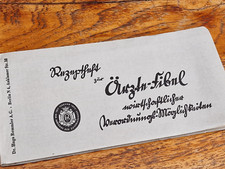 altes Sütterlin Rezeptheft