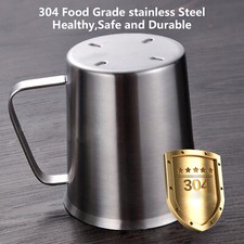 Edelstahl Messbecher 1L