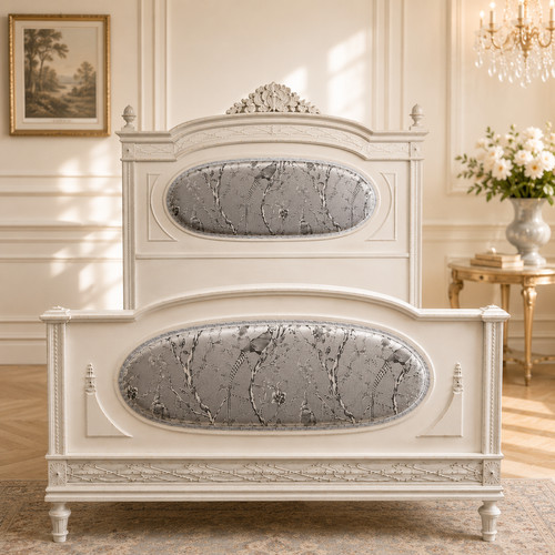 Antikes bett jugendstil aus - bett,