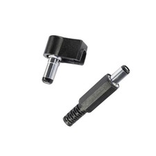 DC-Hohlstecker gerade/abgewinkelt, Netzteil-Stecker 2,1/5,5 2,5/5,5 3,0/6,3mm