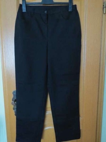 Hose schwarz neu - gr.42/m,, schwarz,