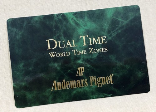 Audemars piguet dual - audemars, time