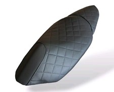 Peugeot Jetforce C-Tech Sitzbezug  mit Sozius Bezug 2teile Schwarz Rauten Muster