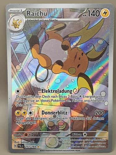 Raichu 211 193 entwicklungen - raichu, 211/193