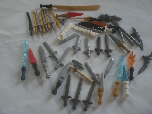 45x lego ninjago waffen - 45x,