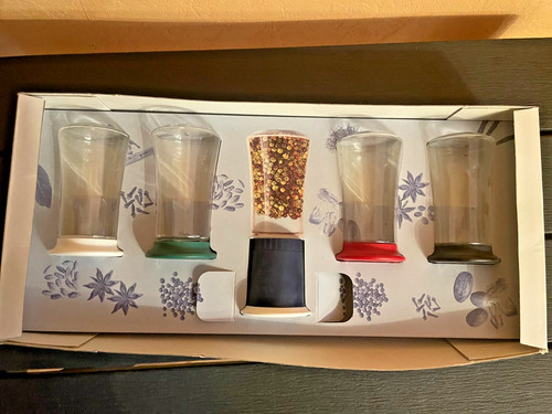 Gewürzmühlenset tupperware - gewürzmühlenset,