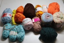 1kg Wollpaket verschiedene Materialien Wolle Wollreste siehe Bild Top Zustand