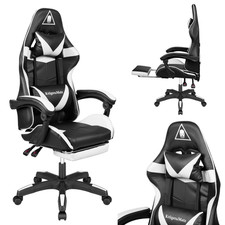 Gaming Gaming Stuhl Bürodrehstuhl Fußstütze Kruger&Matz