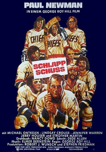 Schlappschuss filmplakat - filmplakat,
