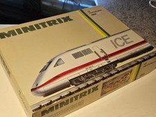 Minitrix N-Spur Starterset ICE 1 mit Kompletter Anlage und Schienen Nr. 11022/10