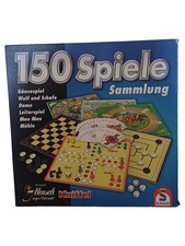 Schmidt 150 Spiele Sammlung Brettspiel Mensch ärgere Dich nicht Familienspiel