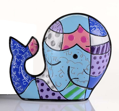 Romero britto whale - -, „whale"