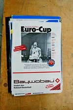 Plakat Rollstuhl-Basketball Euro-Cup 1989 München DIN A2 Original Top!
