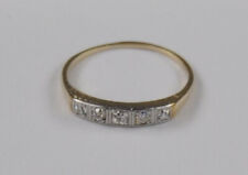 Ring Diamant Brillant Eternity Memory 0.30 Carat 585 gold Vintage Antik