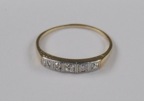 Ring diamant brillant eternity - diamant,