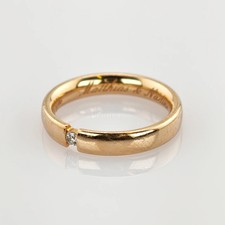 Gold Ring mit Diamant Akzent