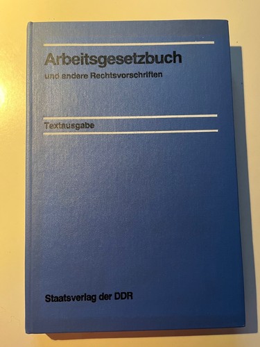 Buch arbeitsgesetzbuch und - buch,