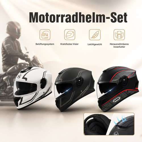 Rollerhelm motorradhelm rally - motorradhelm,