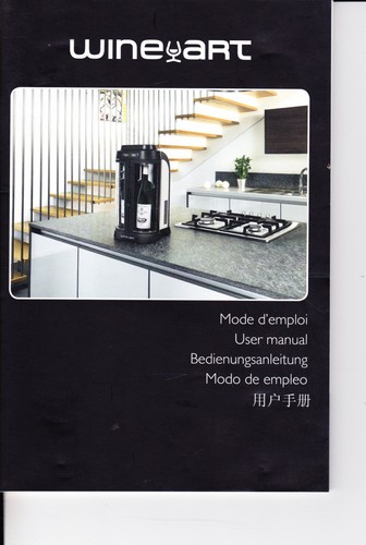 Wine art user manual - manual, euro