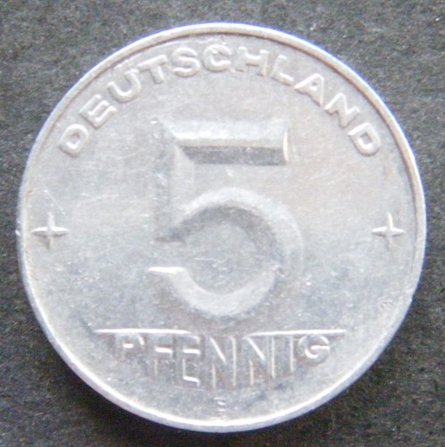 Ddr pfennig 1953 - 5, 2