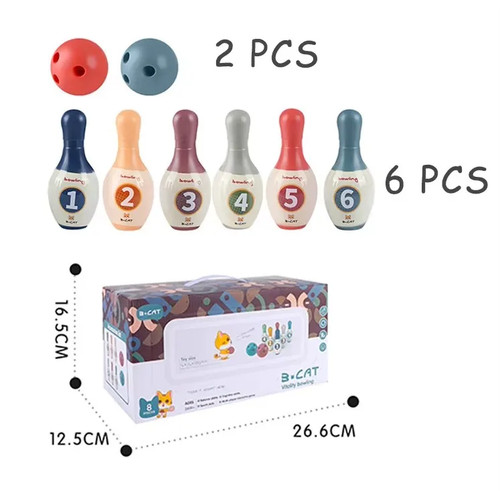 Indoor kinder bowling sport - bowling,