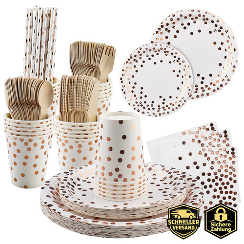 Pappteller set 200 - pappteller,