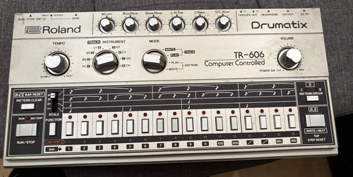 Roland 606 mit tubbutec - tr-606,