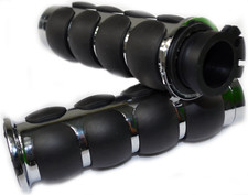 Lenkergriffe chrom 2 St uniwer Lenker 1 zol virago intruder VS VX VT VN metal