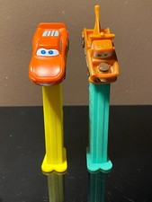 PEZ Spender Cars Lightning Mc Queen + Hook Chevy Pick up Truck Disney Pixar