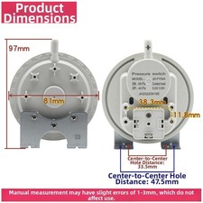 Gaskessel Luftdruckschalter