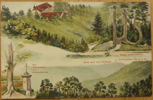 Johanniskreuz 1923 - ak,