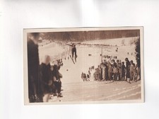 F5567) Ansichtskarte, SKISPRUNG Skispringen Wettkampf in Deutschland ALT !!