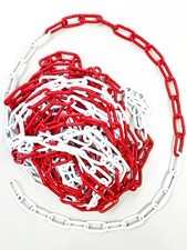 Absperrkette rot weiss - absperrkette, rot-weiss