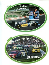 Michael Schumacher Benetton Renault & DTM Dekra 2x Motorsport Aufkleber