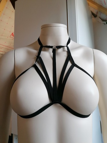 Neue harness gothic - cage, bra