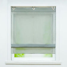 Raffrollo Ösenrollo Raffgardinen Küche Gardinen Bändchenrollo ohne Bohren Modern