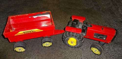 Tonka traktor anhänger - tonka,