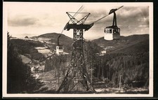 Freiburg i. Br., Seilschwebebahn, Ansichtskarte 1931 