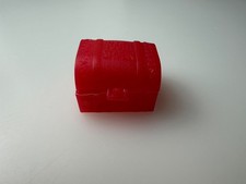 Milchzahndose Schatztruhe rot