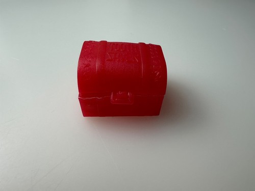 Milchzahndose schatztruhe rot - milchzahndose,