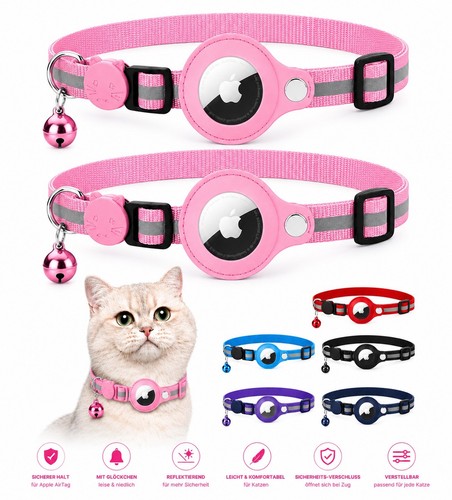 Katzenhalsband für airtag - katzenhalsband,