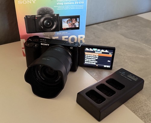 Sony e10 systemkamera - zv-e10,