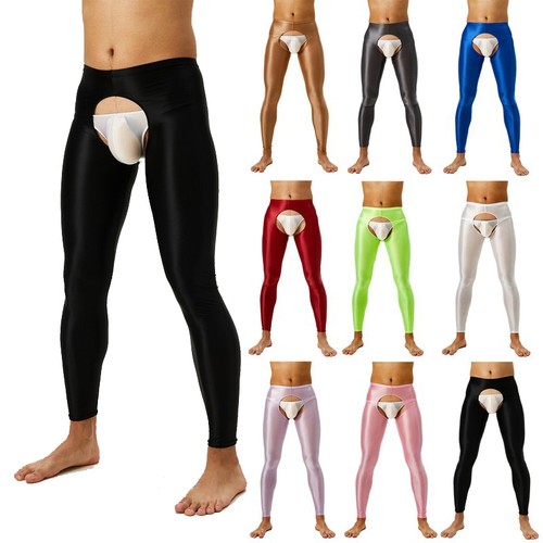 Herren glänzend leggings - herren,