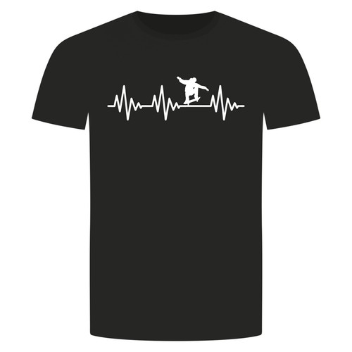 Herzschlag skateboard shirt - skateboard, t-shirt