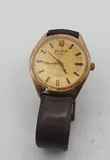 Glashütte Spezimatic 36mm DDR GUB 26 Rubis vergoldet Vintage Automatic Herrenuhr