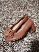 Pumps Von Lara Manni Made In Italy Gr. 40 Echtleder Braun