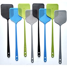 8er Set XL Mückenklatsche stark Fliegenklatsche 49 cm Moskito Insektenvernichter