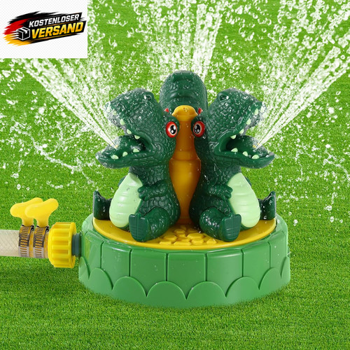 Dinosaurier wassersprinkler - dinosaurier,