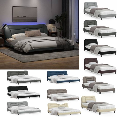 Bettgestell mit led ohne - ,